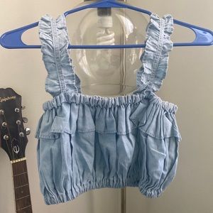 🔴SOLD🔴ASOS Tensel summer top size 4